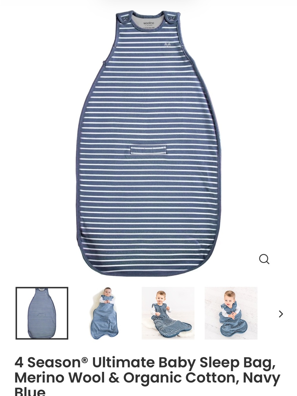 Woolino 4 Seasons Ultimate Sleepsack